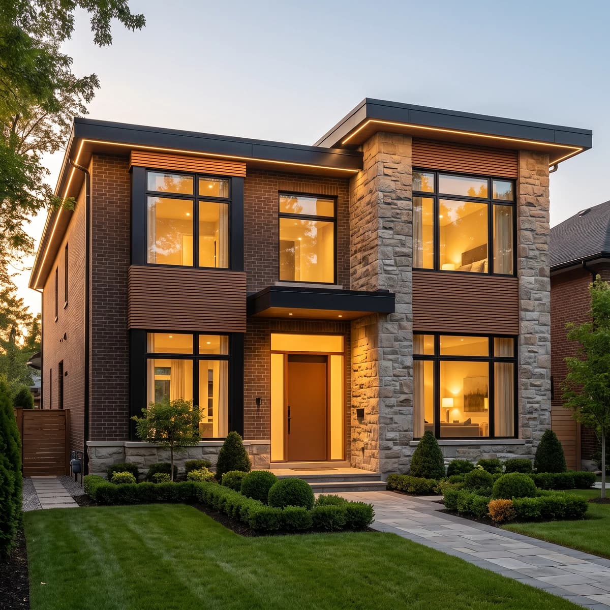 Restored and rebuilt home by Two Crew LTD